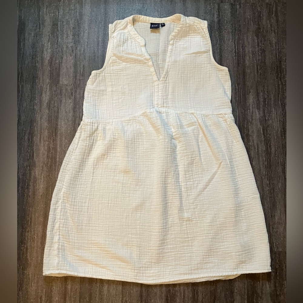 GAP white swim coverup / dress